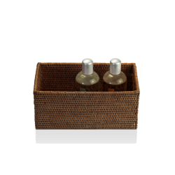 BASKET UTB rotin foncé - Decor Walther