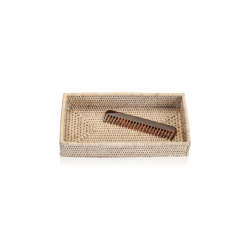 BASKET TAB3 rotin clair - Decor Walther
