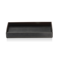 BROWNIE TAB L cuir noir - Decor Walther