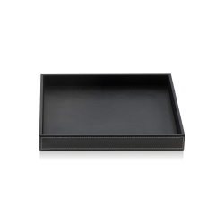 BROWNIE TAB Q cuir noir - Decor Walther