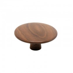 Bouton de meuble Cloud noyer laqué