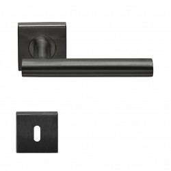 Poignée de porte Formani LB7-19BSQR53 IG finition noir