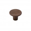 Bouton de meuble Tuba noyer laqué