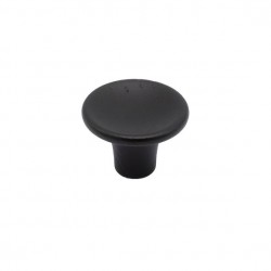 Bouton de meuble Tuba frêne teinté noir