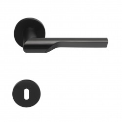 Poignée de porte Formani by Gensler GL101-G IZ finition noir