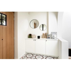 Bouton de meuble fer vieilli DAUBY PBU45 VO