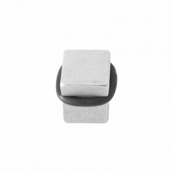 Butée de porte Dauby 15092 finition bronze blanc satiné
