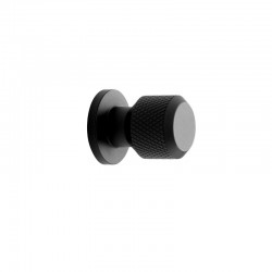 Bouton de meuble Manor noir mat