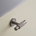 Bouton de meuble T Manor look inox