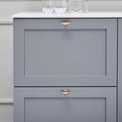 Bouton de meuble T Manor or