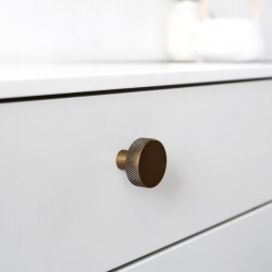 Bouton de meuble Simon bronze antique