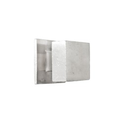 Bouton de porte Dauby 15201 finition bronze blanc satiné