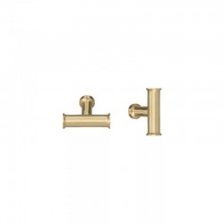 Bouton de meuble Athena or mat