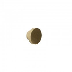 Meubelknop Monaco mat messing