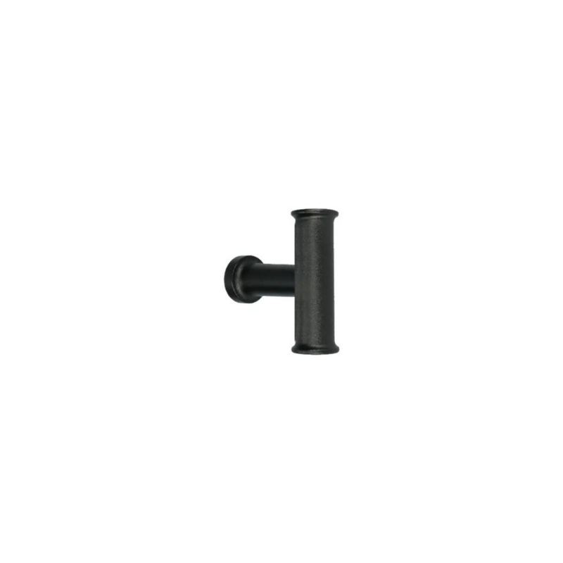 Bouton de meuble Athena noir structure