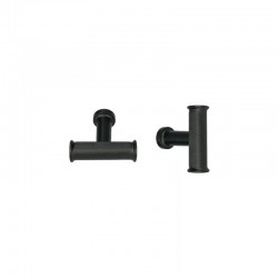 Bouton de meuble Athena noir structure