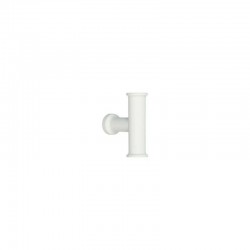 Bouton de meuble Athena blanc structure