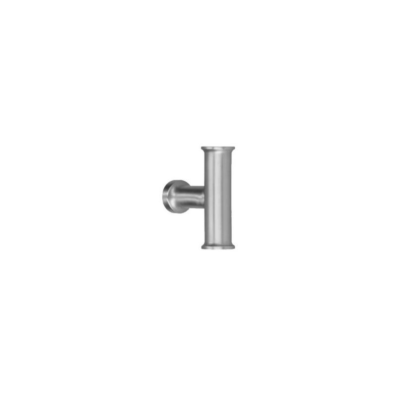 Bouton de meuble Athena look inox
