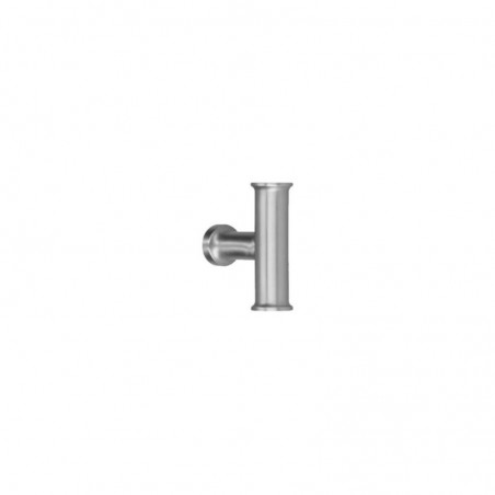 Bouton de meuble Athena look inox