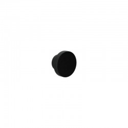 Bouton de meuble Cassis noir structuré