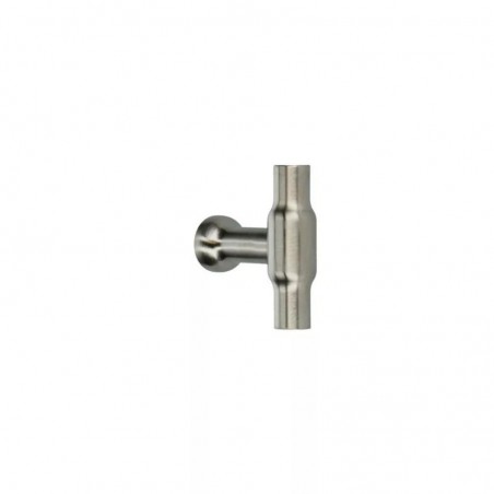 Bouton de meuble T Copenhagen nickel mat satiné