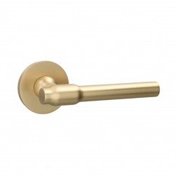 Poignée de porte Quincalux 197-R0-22-22L finition doré