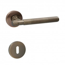 Poignée de porte Quincalux 191-R0-41-22/167 finition bronze