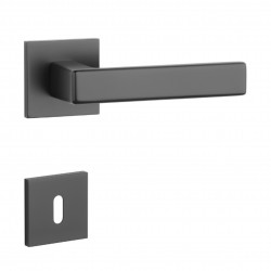 Poignée de porte Aprile ST MIIA Q 7S BLACK finition noir