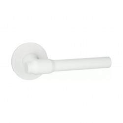 Poignée de porte Quincalux 197-R0-65-22L finition blanc