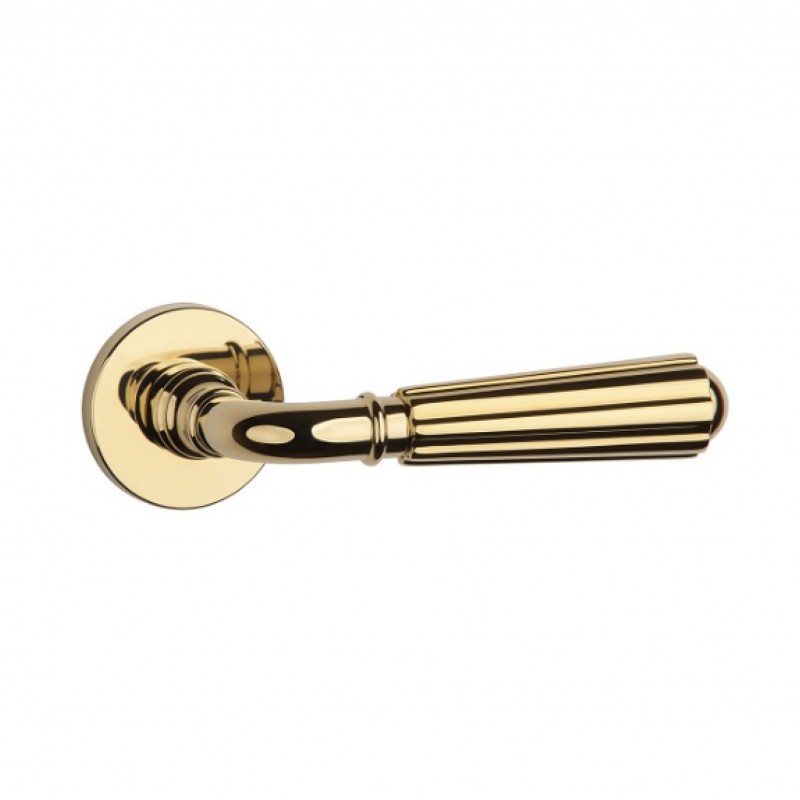 Poignée de porte Aprile AS UTRICA R 7S LG PVD finition doré