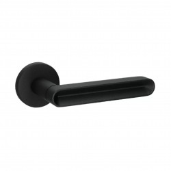 Deurklink Quincalux 194-R0-60-22/167 zwart uitvoering
