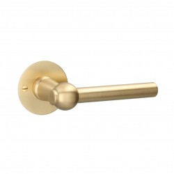 Poignée de porte Quincalux 124-R0-22-22-L0 finition doré
