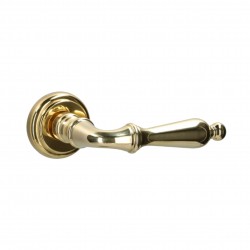 Poignée de porte Quincalux 324-R0-01-22 finition doré,laiton