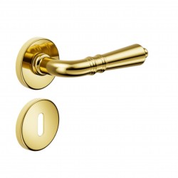 Deurklink Dnd 391/12 OLV goud uitvoering
