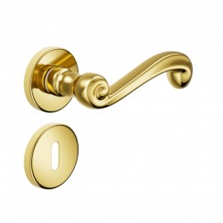 Poignée de porte Dnd 568/12 OLV finition doré
