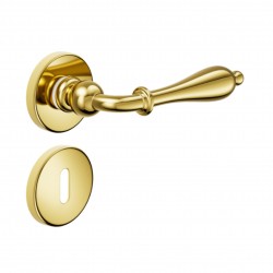Deurklink Dnd 806/12 OLV goud uitvoering