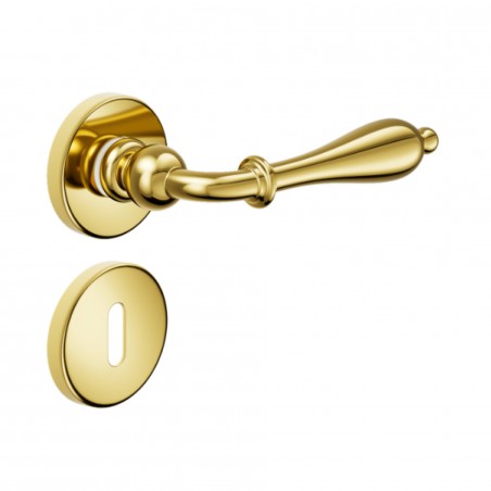Deurklink Dnd 806/12 OLV goud uitvoering