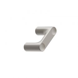 Bouton de meuble Punto nickel mat