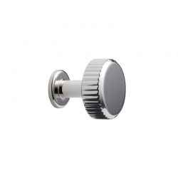 Bouton de meuble Villa round nickel poli