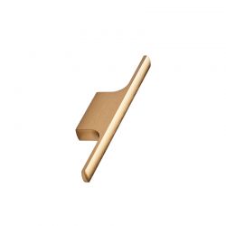 Bouton de meuble Tau or brossé