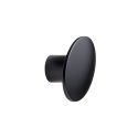 Bouton de meuble Dome noir mat