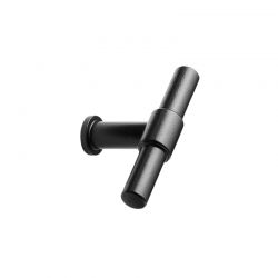Bouton de meuble Knot noir mat