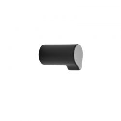 Bouton de meuble Scope noir mat