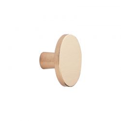 Meubelknop Plato goud geborsteld