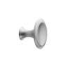 Bouton de meuble Bell inox look