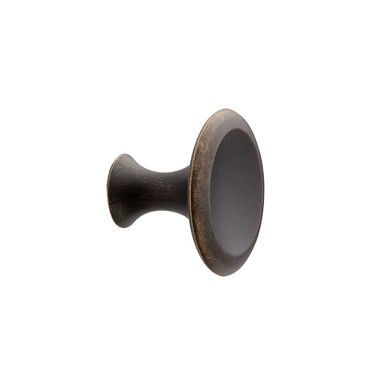 Bouton de meuble Bell bronze antique