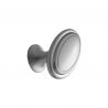 Bouton de meuble Oval look inox