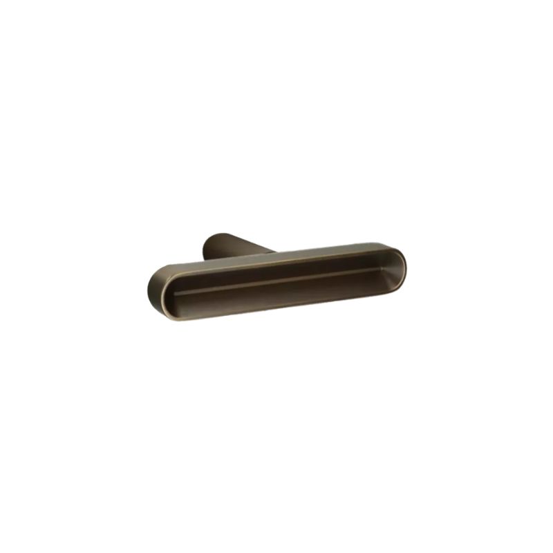 Bouton de meuble Como T bronze mat