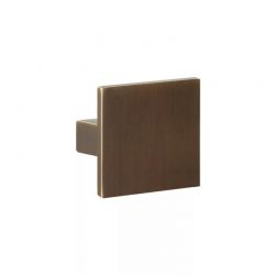 Bouton de meuble Luxembourg bronze mat