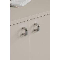 Bouton de meuble Break chrome poli